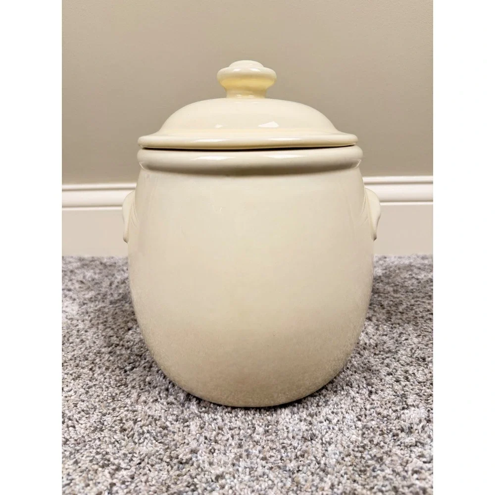 Vintage‎ Treasure Craft Chew Chew Train Ceramic Cookie Jar Canister Made in USA